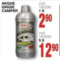 Mondo Brico Akque Grigie Camper offerta