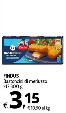 Primo Prezzo Findus Bastoncini di merluzzo offerta