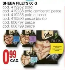 Mondo Brico SHEBA FILETS offerta