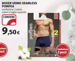 Coop Superstore Boxer uomo seamless Pompea offerta