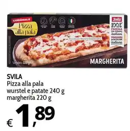 Primo Prezzo SVILA Pizza alla pala margherita offerta
