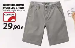 Coop Superstore BERMUDA UOMO MODELLO CHINO offerta
