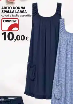 Coop Superstore ABITO DONNA SPALLA LARGA offerta