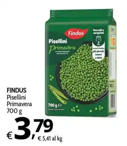 Primo Prezzo Findus Pisellini Primavera offerta