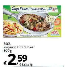 Primo Prezzo ESCA Preparato frutti di mare offerta