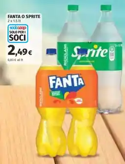 Coop Superstore Fanta o Sprite offerta