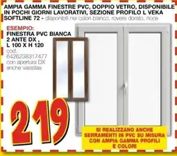 Mondo Brico Finestre PVC offerta