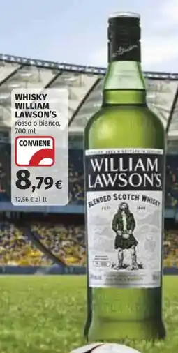 Coop Superstore Whisky william lawson's rosso o bianco offerta
