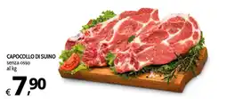 Primo Prezzo CAPOCOLLO DI SUINO senza osso offerta