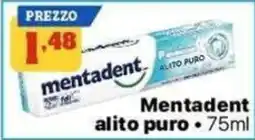 Pianeta Pulito Mentadent alito puro offerta