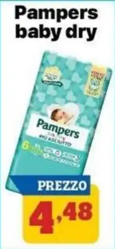 Pianeta Pulito Pampers baby dry offerta