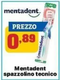 Pianeta Pulito Mentadent spazzolino tecnico offerta