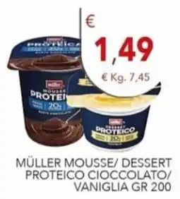 Diper MÜLLER MOUSSE/DESSERT PROTEICO offerta