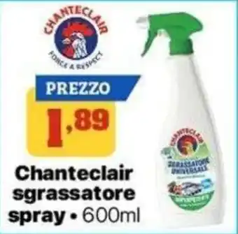 Chanteclair sgrassatore spray