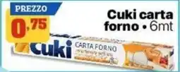 Pianeta Pulito Cuki carta forno offerta