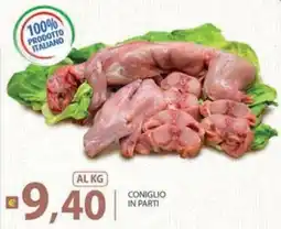 Re Mercato Lucrezia CONIGLIO IN PARTI offerta