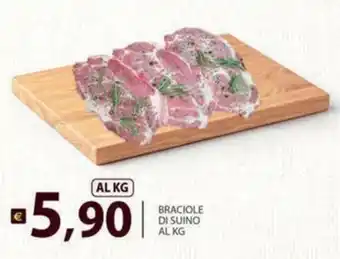 Re Mercato Lucrezia Braciole di suino offerta