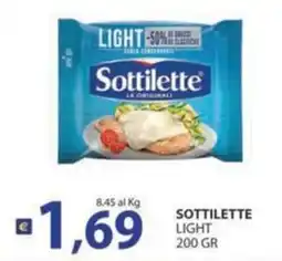 Re Mercato Lucrezia Sottilette Light offerta