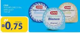Re Mercato Lucrezia CRAI Yogurt Greco offerta