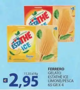 Re Mercato Lucrezia FERRERO GELATO ESTATHE ICE offerta