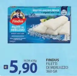 Re Mercato Lucrezia Findus Filetti di Merluzzo offerta