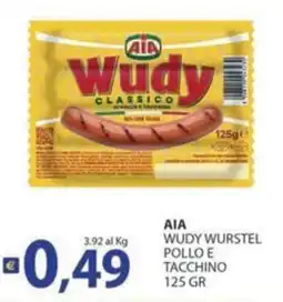 Re Mercato Lucrezia AIA WUDY WURSTEL POLLO E TACCHINO offerta