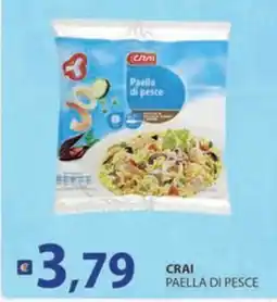 Re Mercato Lucrezia CRAI PAELLA DI PESCE offerta