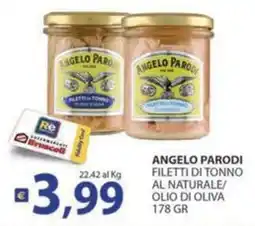 Re Mercato Lucrezia ANGEL0 PARODI FILETTI DI TONNO offerta