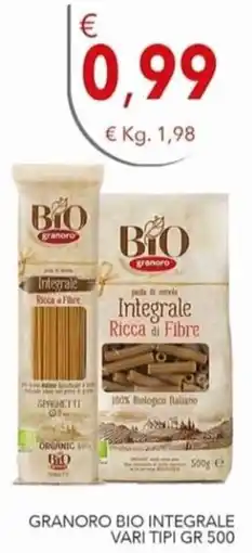 Diper GRANORO BIO INTEGRALE offerta