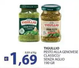 Re Mercato Lucrezia TIGULLIO PESTO ALLA GENOVESE CLASSICO offerta