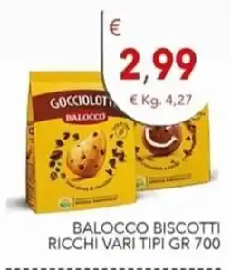 Diper Gocciolotti Balocco Biscotti offerta