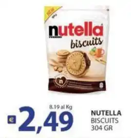 Re Mercato Lucrezia Nutella biscuits offerta