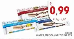 Diper CRICH WAFER STECCA VARI TIPI offerta