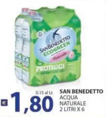 SAN BENEDETTO ACQUA NATURALE