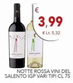 Diper NOTTE ROSSA VINI DEL SALENTO IGP offerta