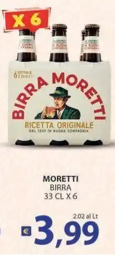 Re Mercato Lucrezia Birra Moretti offerta