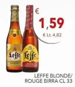 Diper LEFFE BLONDE/ ROUGE BIRRA offerta
