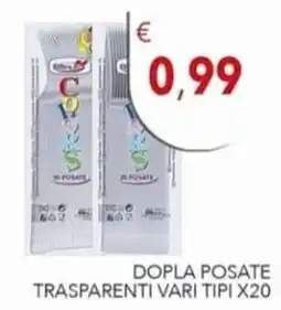 Diper Dopla Posate offerta