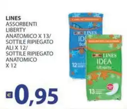 Re Mercato Lucrezia LINES ASSORBENTI LIBERTY offerta