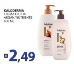 Re Mercato Lucrezia Kaloderma Crema Fluida Argan/Nutriente offerta