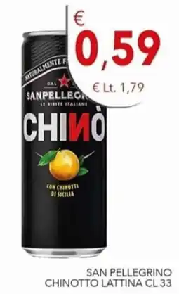 Diper SAN PELLEGRINO CHINOTTO LATTINA offerta
