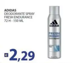 Re Mercato Lucrezia ADIDAS DEODORANTE SPRAY FRESH ENDURANCE offerta