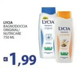 Re Mercato Lucrezia LYCIA BAGNODOCCIA ORIGINAL/NUTRICARE offerta
