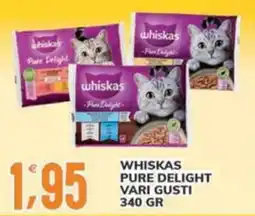 Re Mercato Lucrezia WHISKAS PURE DELIGHT offerta