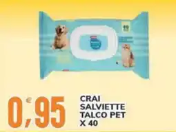 Re Mercato Lucrezia CRAI SALVIETTE TALCO PET offerta