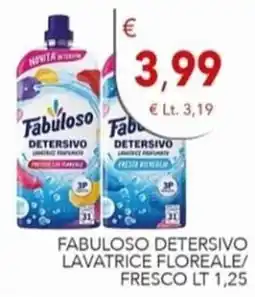 Diper Fabuloso Detersivo Lavatrice Floreale offerta