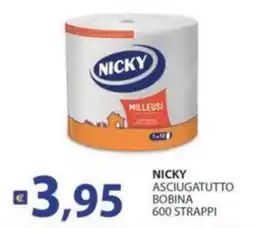Re Mercato Lucrezia NICKY ASCIUGATUTTO offerta
