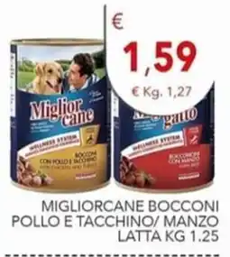 Diper MigliorCane Bocconi Pollo e Tacchino/Manzo offerta