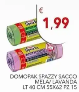 Diper DOMOPAK SPAZZY SACCO offerta