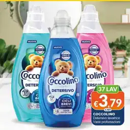Mister Risparmio Coccolino Detersivo lavatrice offerta